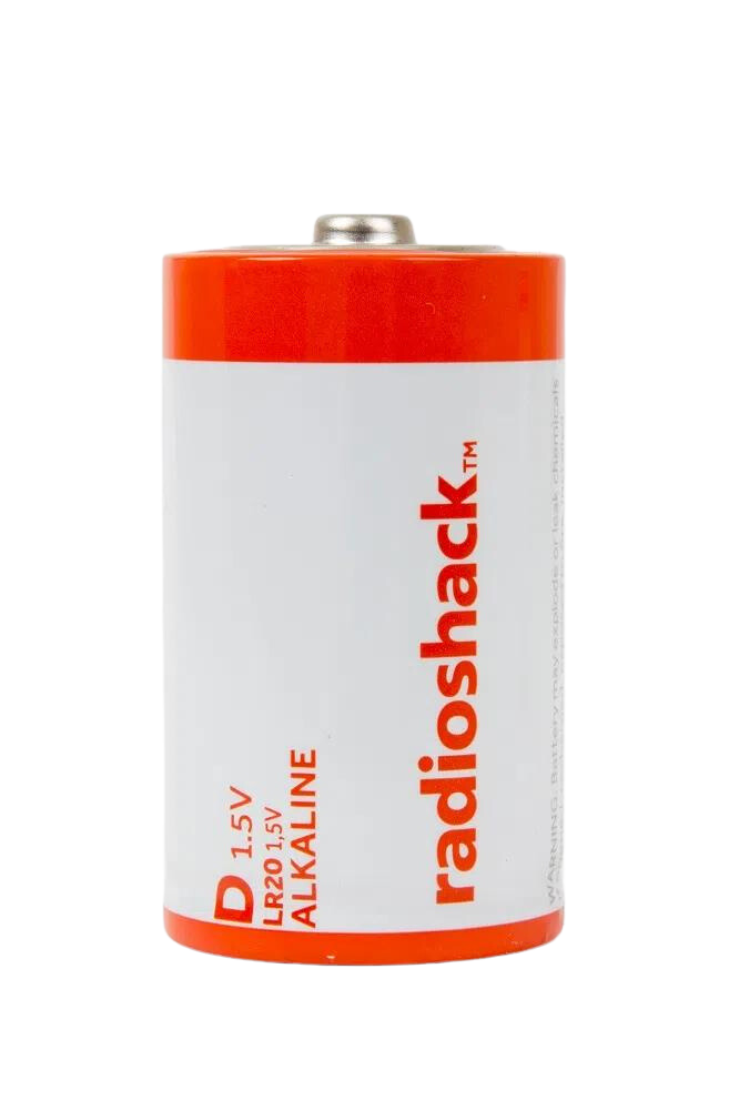 PILAS ALCALINAS RADIOSHACK TIPO D